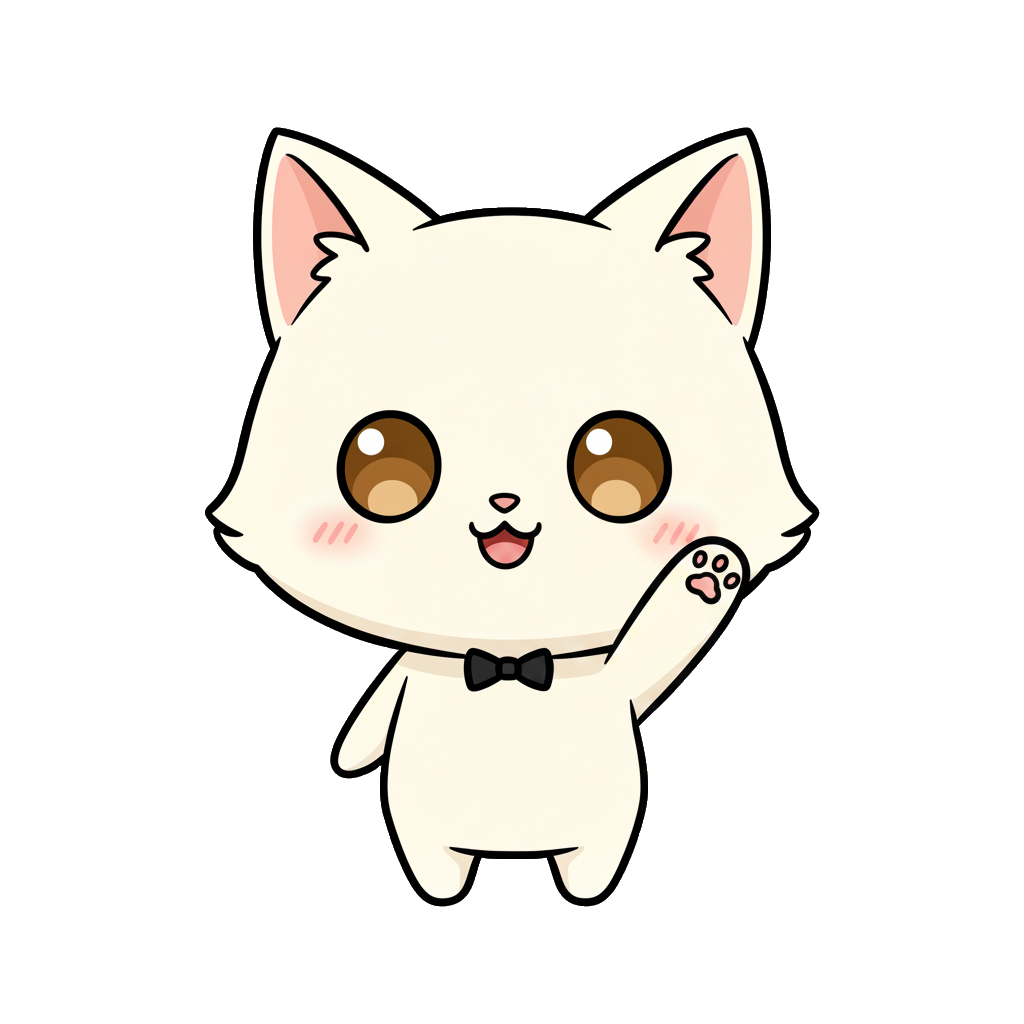 Mochi the chibi cat — Wave