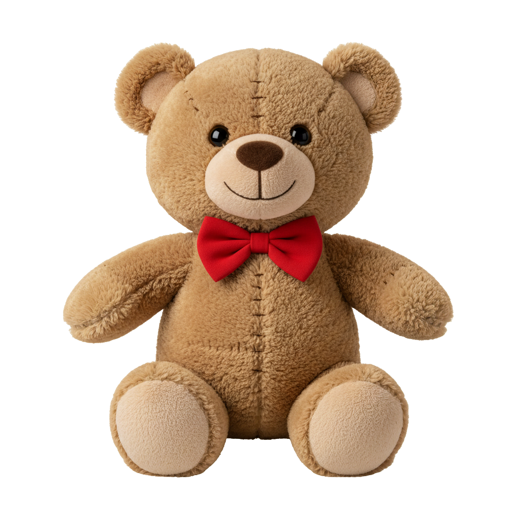 Stuffed-animal teddy bear — Plushie