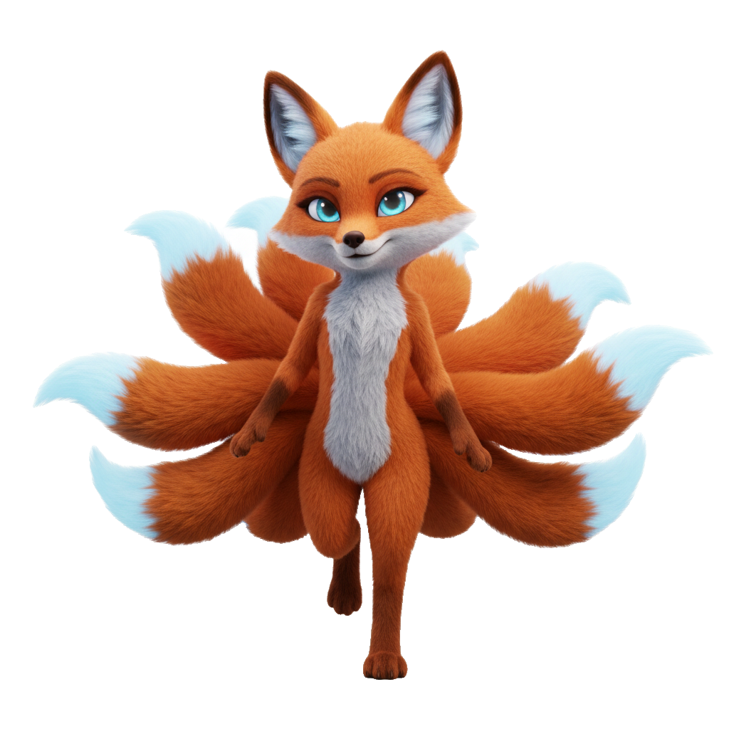 Cinematic fox spirit — Realistic